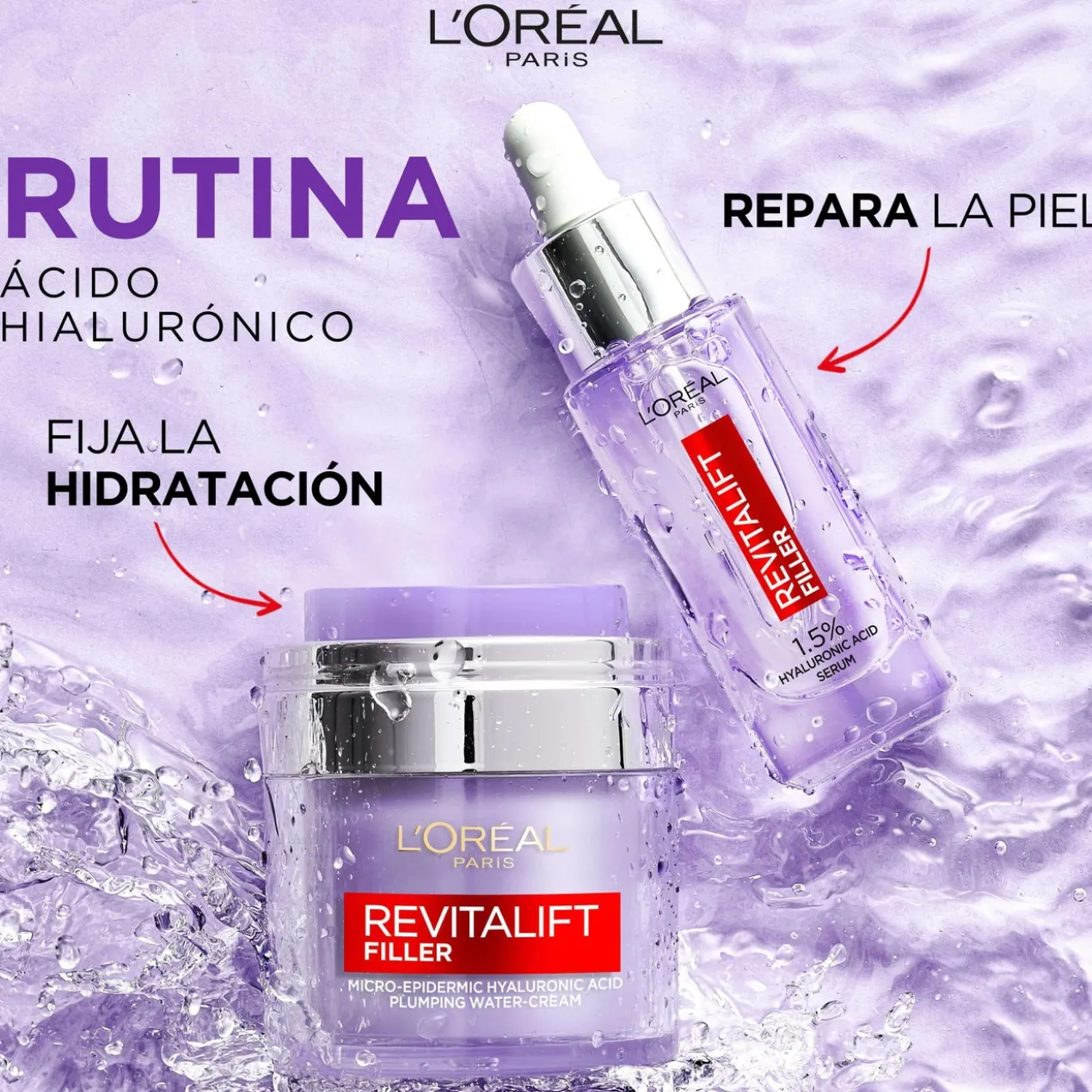 Revitalift Filler Gel Creme Preenchedor com Ácido Hialurónico