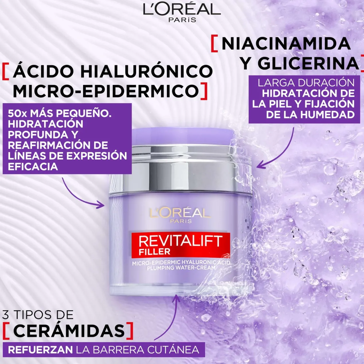 Revitalift Filler Gel Creme Preenchedor com Ácido Hialurónico