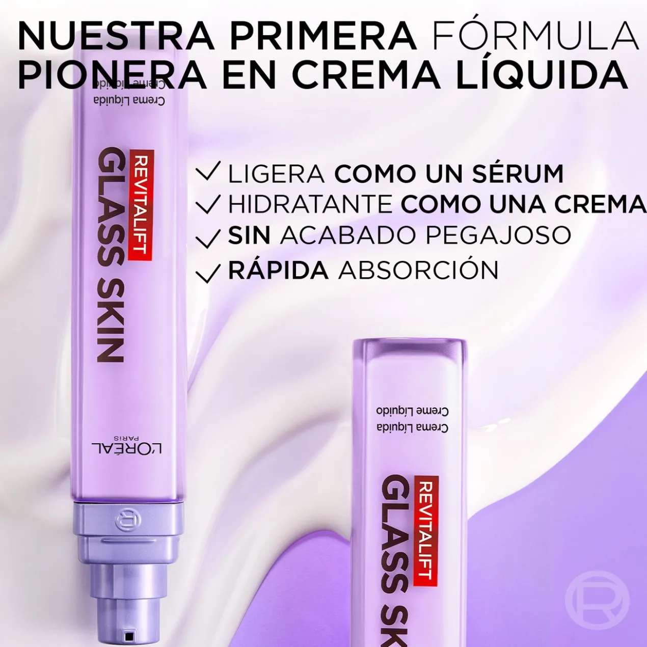 Revitalift Filler Glass Skin Creme Líquido