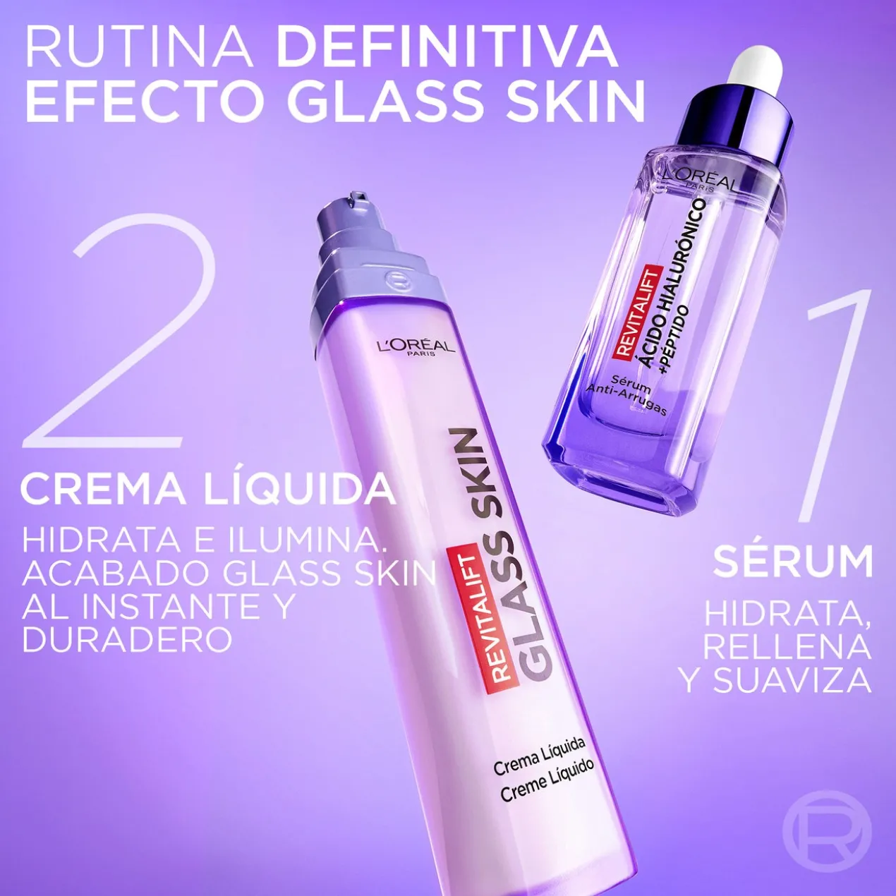 Revitalift Filler Glass Skin Creme Líquido