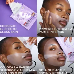 Revitalift Filler Glass Skin Máscara Facial de Hidrogel Iluminadora