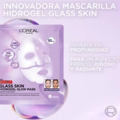 Revitalift Filler Glass Skin Máscara Facial de Hidrogel Iluminadora