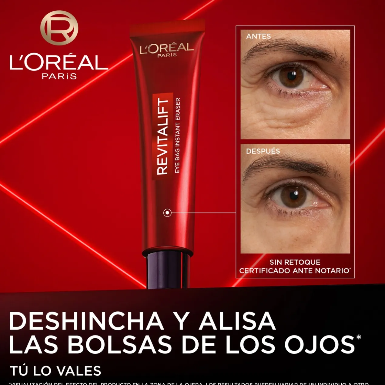 Revitalift Laser Corrector de Papos Instantâneo