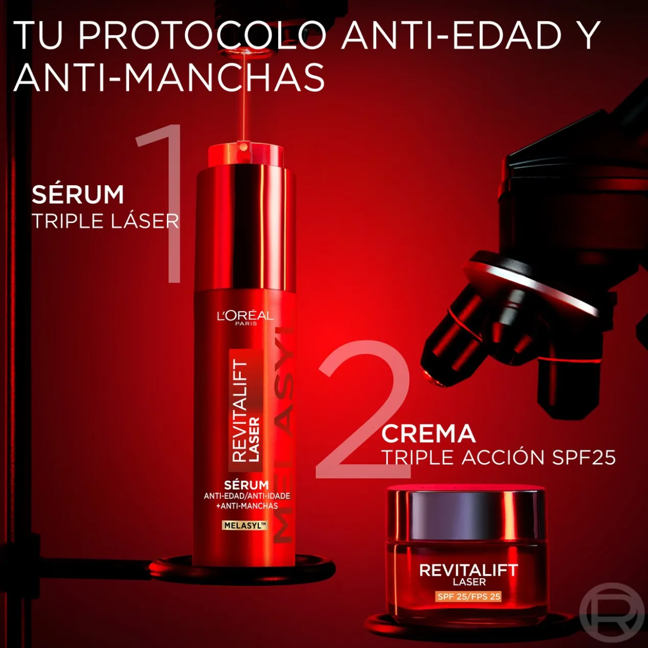 Revitalift Laser 25 FPS Creme de Dia Anti-Age