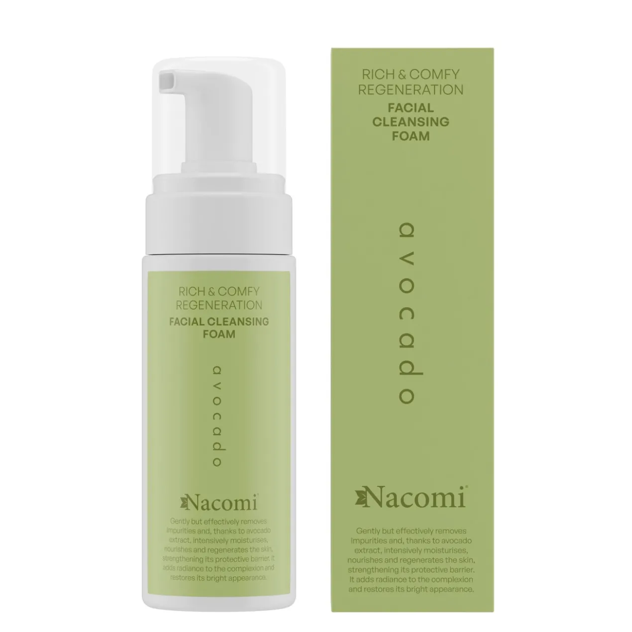 Rich & Comfy Regeneration Espuma Facial Limpadora Avocado