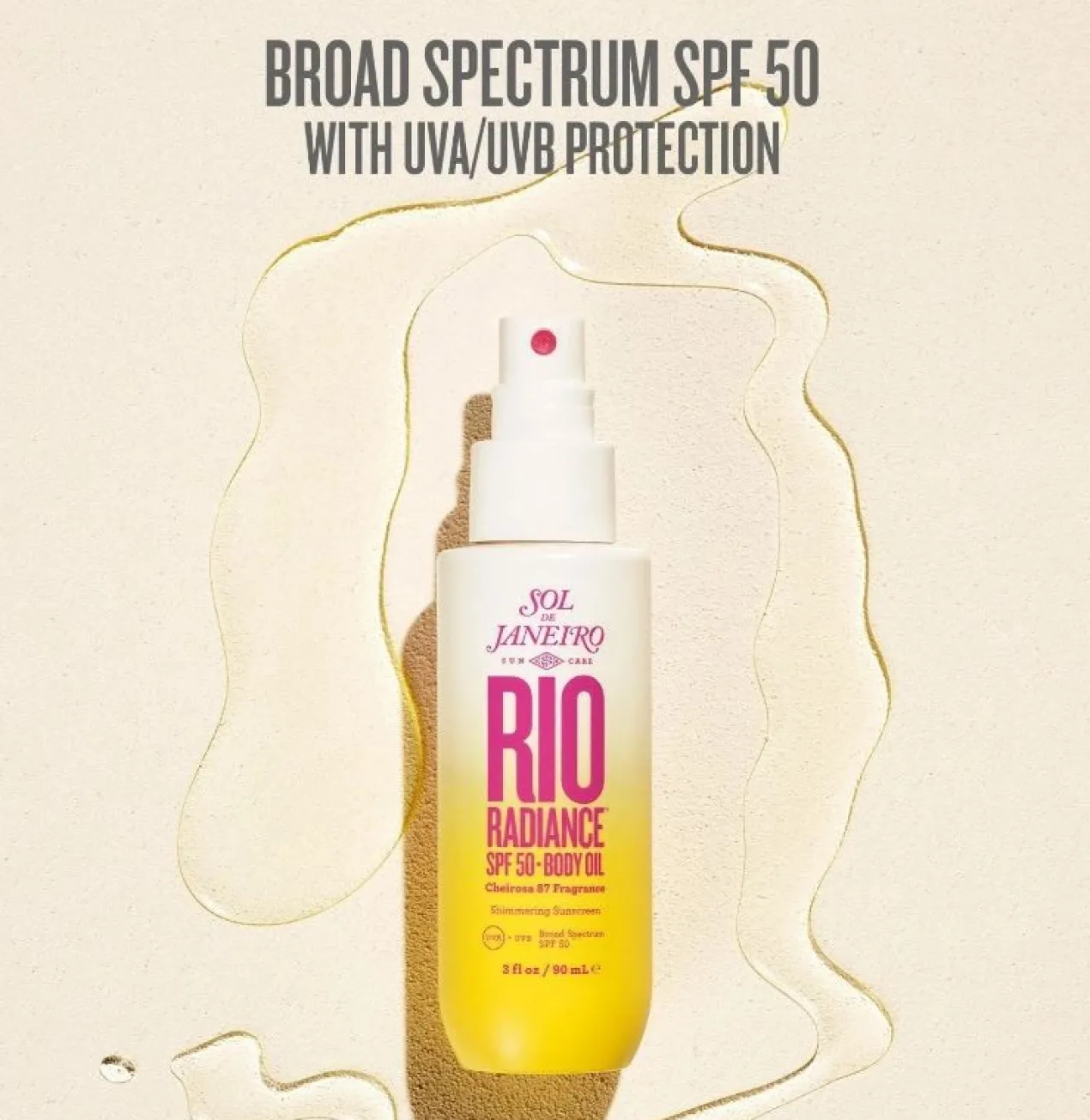 Rio Radiance Body Oil SPF 50