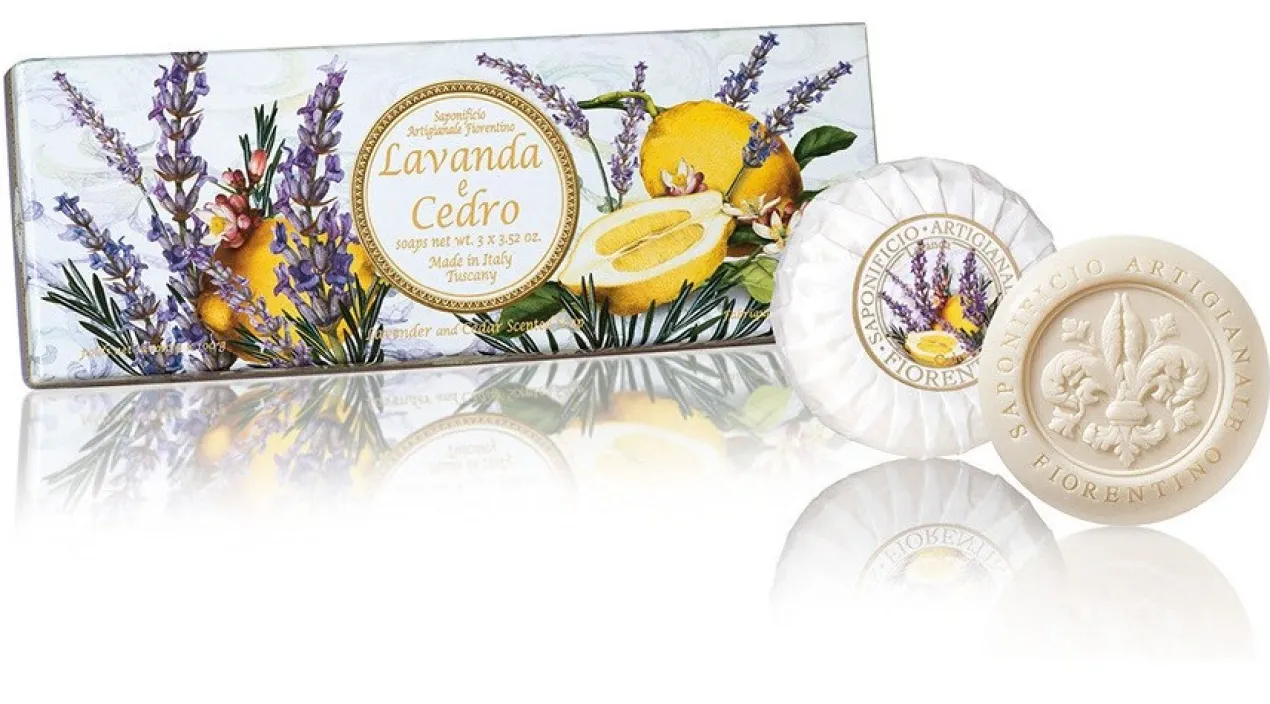 Sabonete de Mãos Capri Lavanda e Cedro