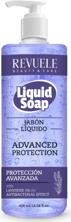 Sabonete líquido antibacteriano com Óleo de Lavanda