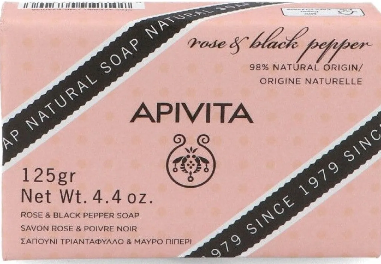 Sabonete Rosa e Pimenta Preta