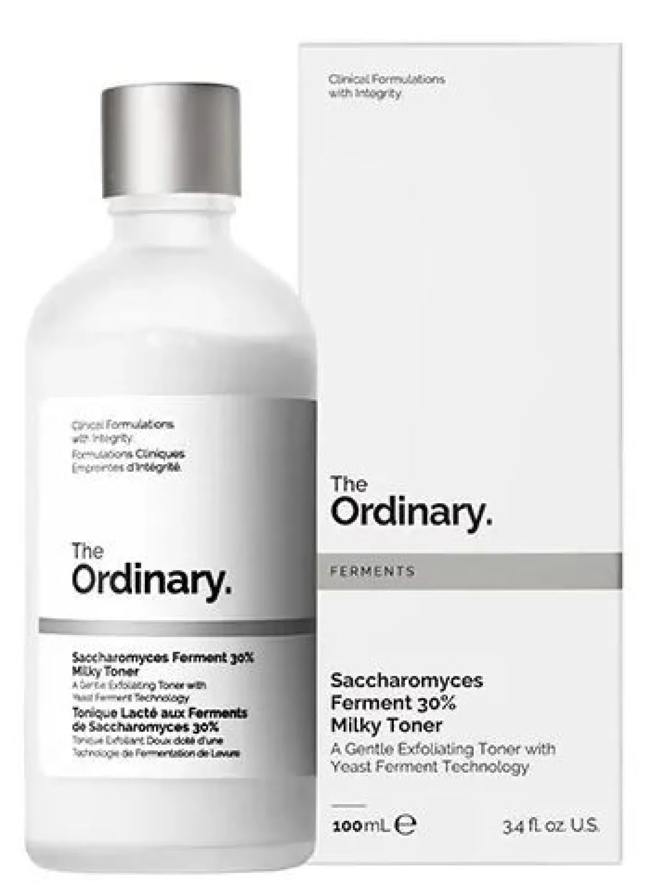 Saccharomyces Ferment 30% Milky Toner Tónico Esfoliante Suave