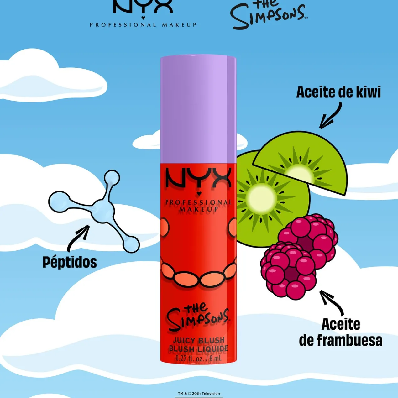 Saucy Sisters Blush Líquido Snarky Scarlet