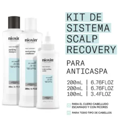 Scalp Recovery Kit Anticaspa Cabelo Descamado e com Comichão