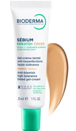 Sebium Global Cover Tratamento Antiacne com Cor