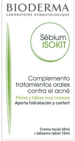 Sebium Isokit Creme Facial e Bálsamo Labial