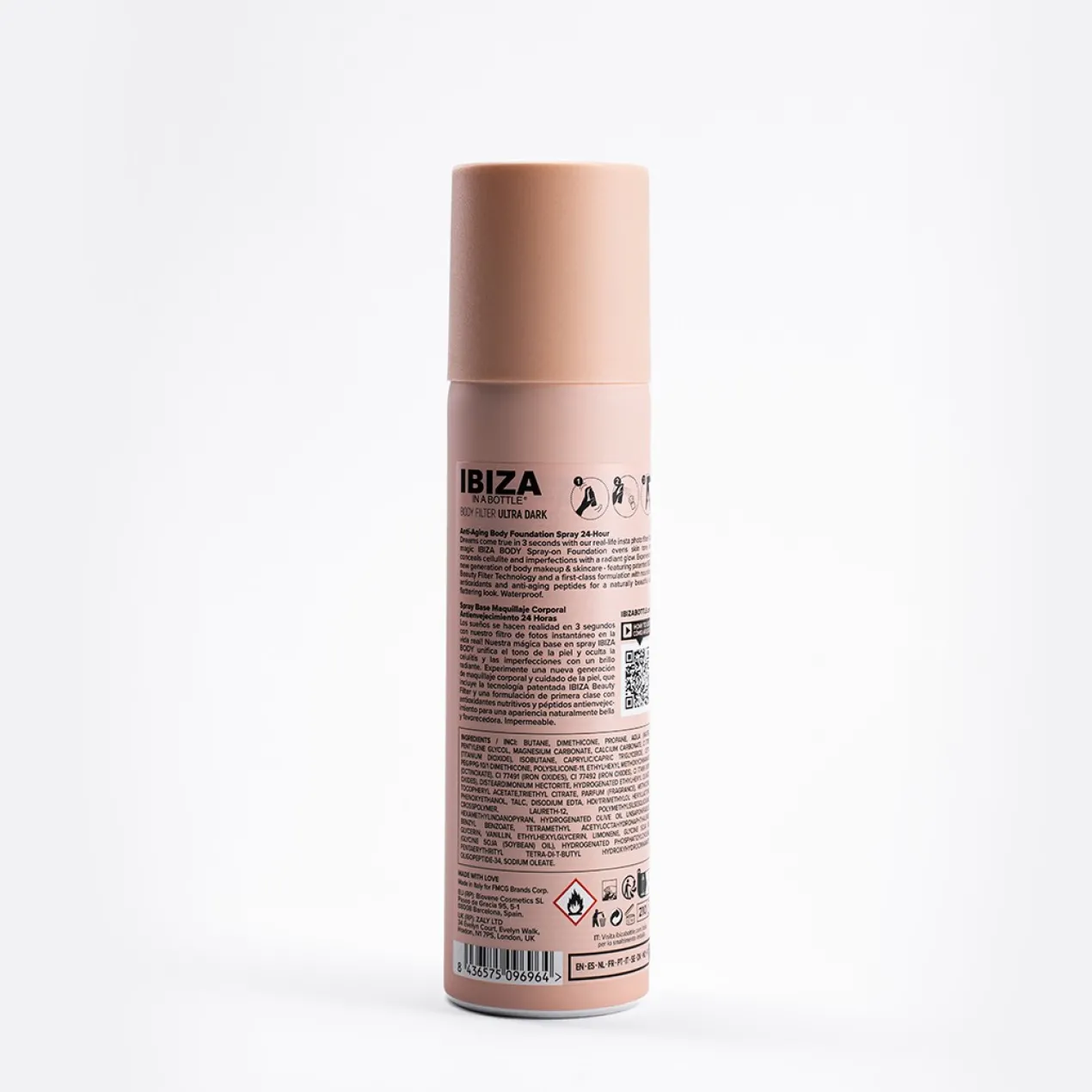 3-Sec Body Filter Ultra Dark Nude Pernas & Corpo