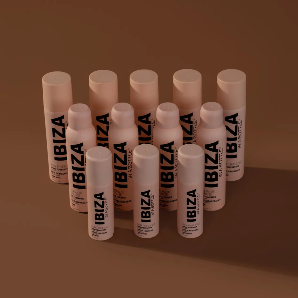 3-Sec Body Filter Ultra Dark Nude Pernas & Corpo