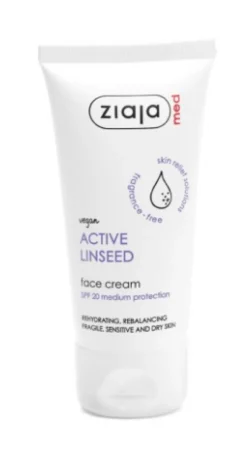 Sementes De Linho Creme Facial SPF20+