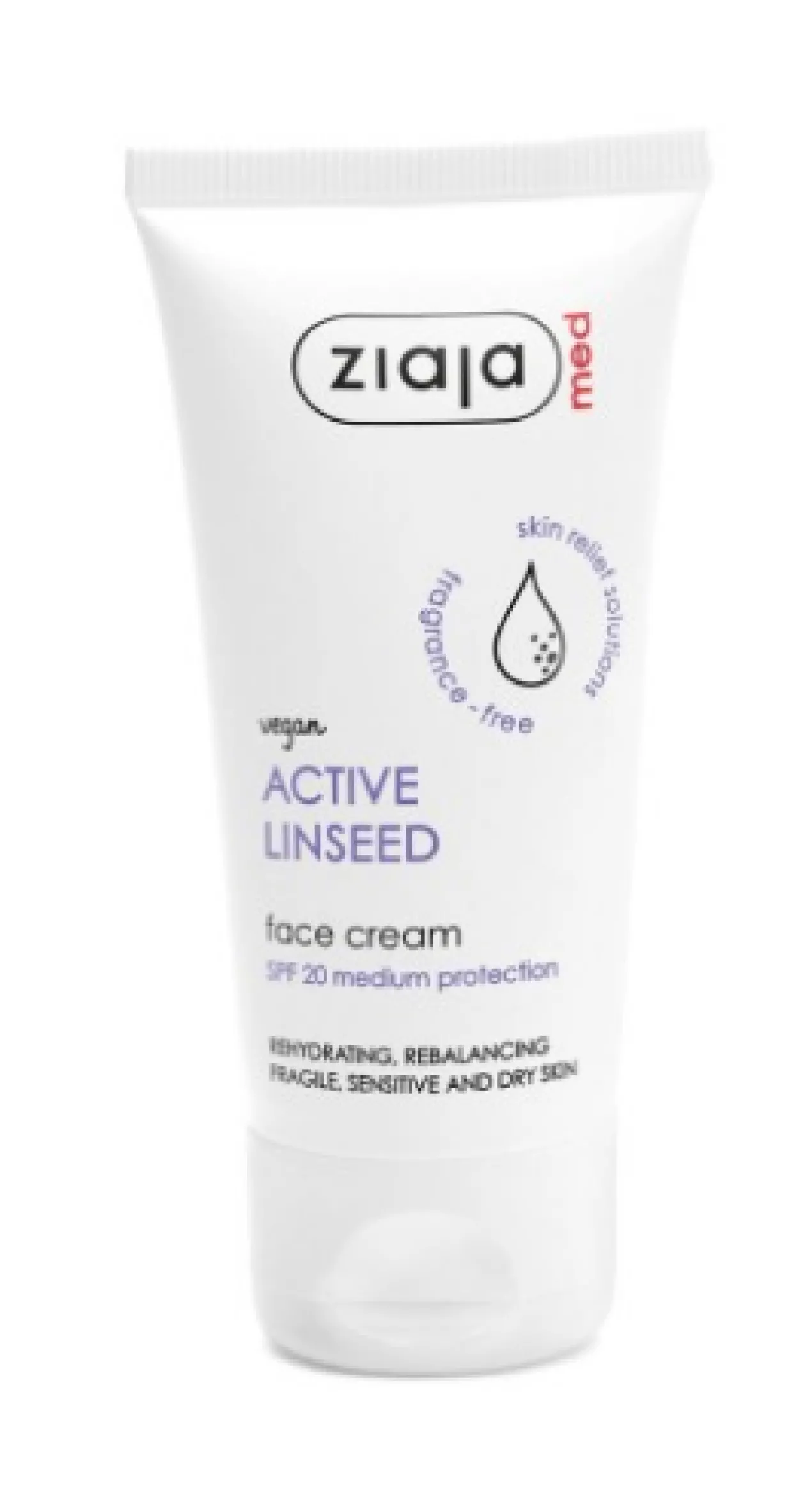 Sementes De Linho Creme Facial SPF20+