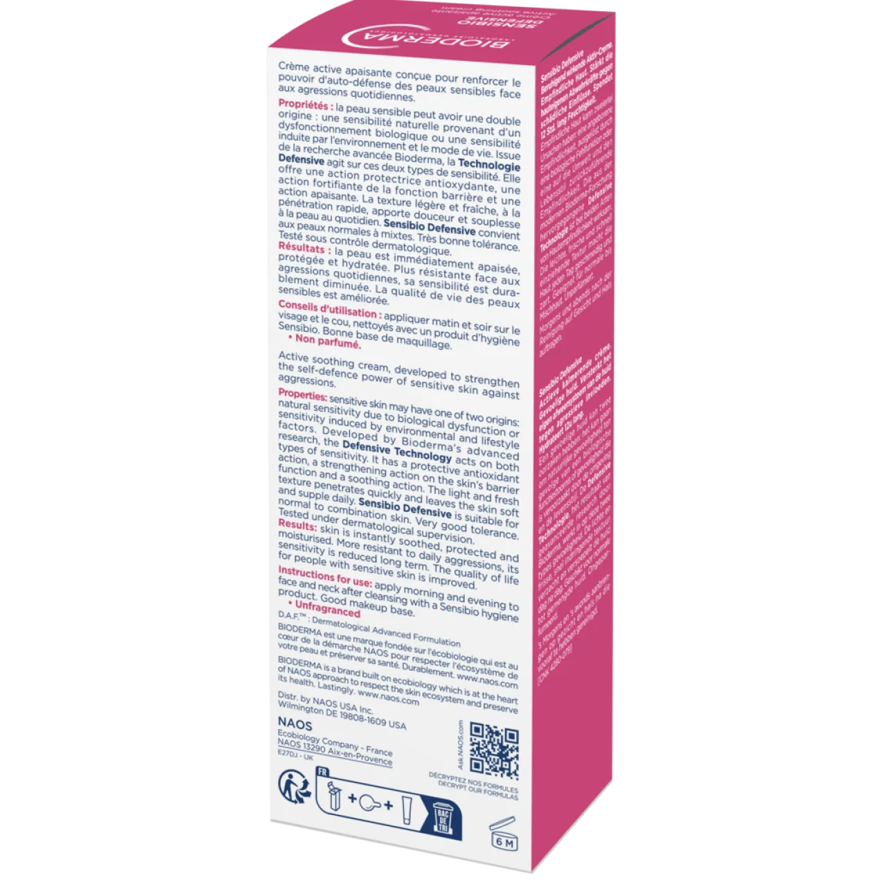 Sensibio Defensive Creme Hidratante Peles Sensíveis