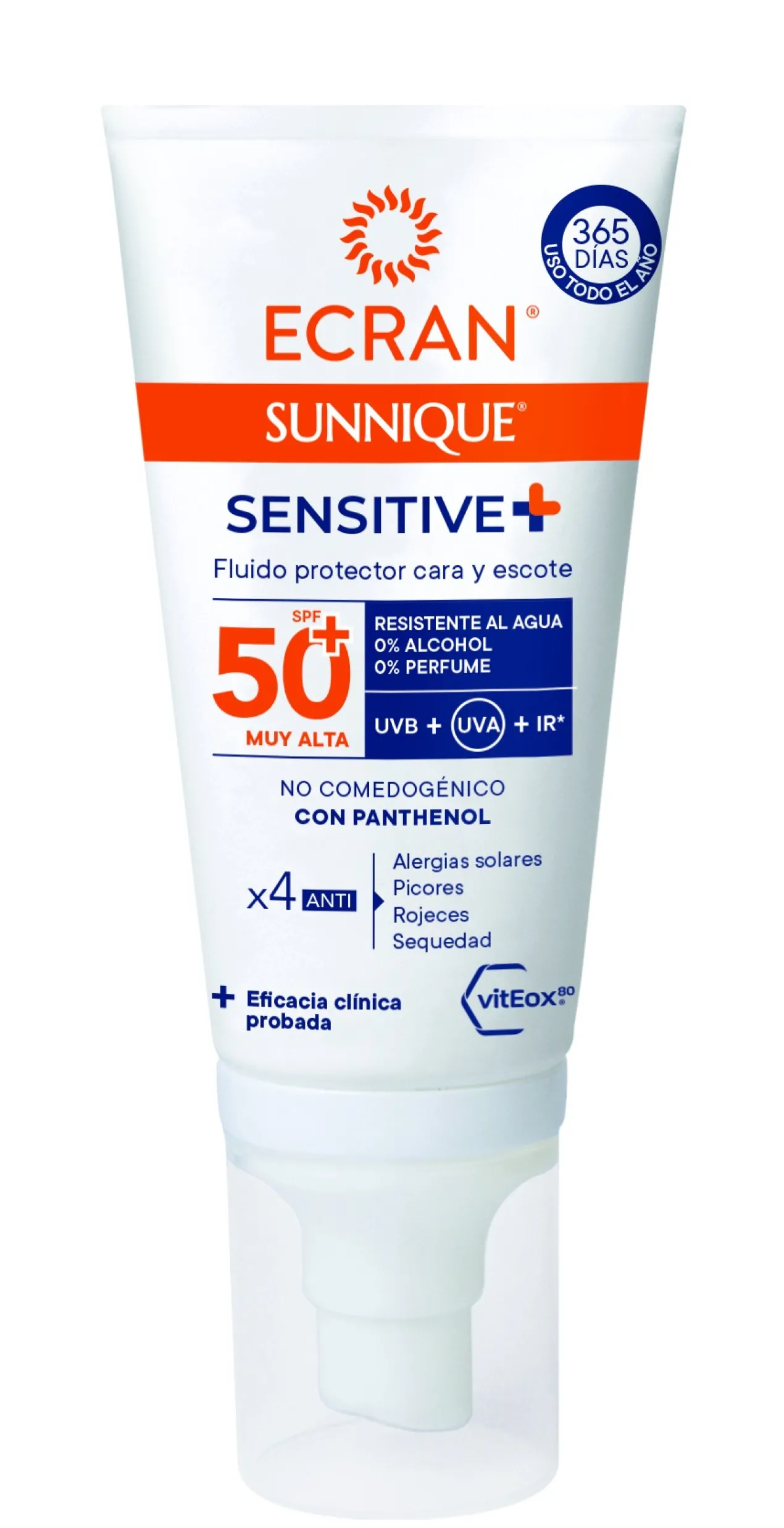 Sensitive Protetor Solar Facial e Decote