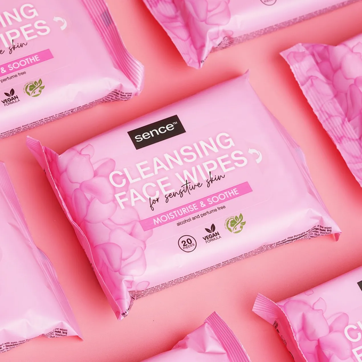 Sensitive Skin Toalhitas de Limpeza Facial