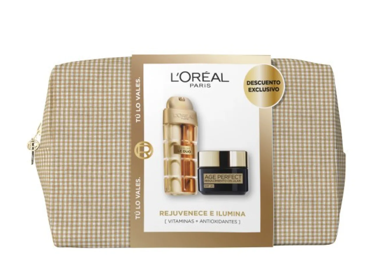 Set Age Perfect Sérum Le Duo e Creme Facial SPF 30