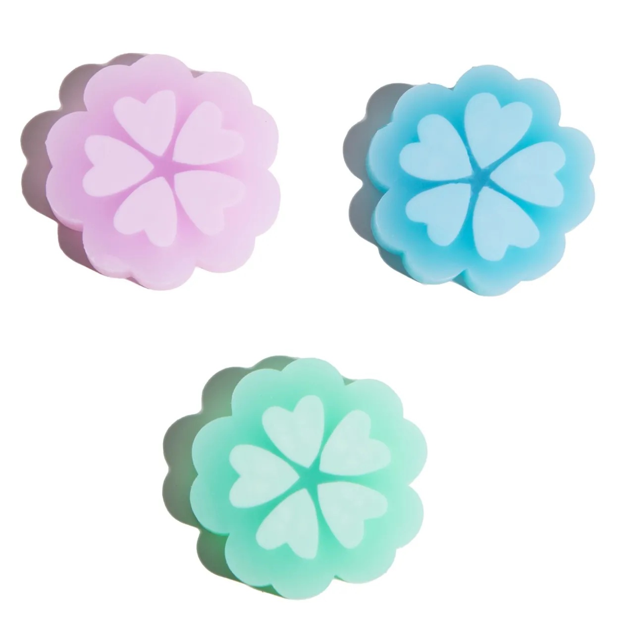 Set 3 Borrachas Spring Blossom