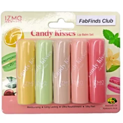 Set de Bálsamos Labiais Candy Kisses