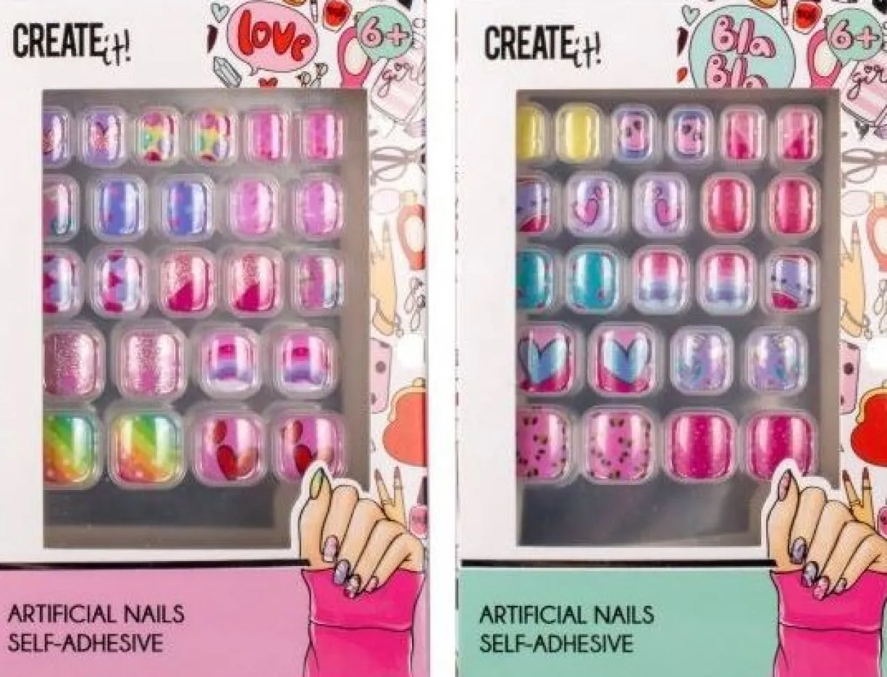 Set de Unhas Postiças