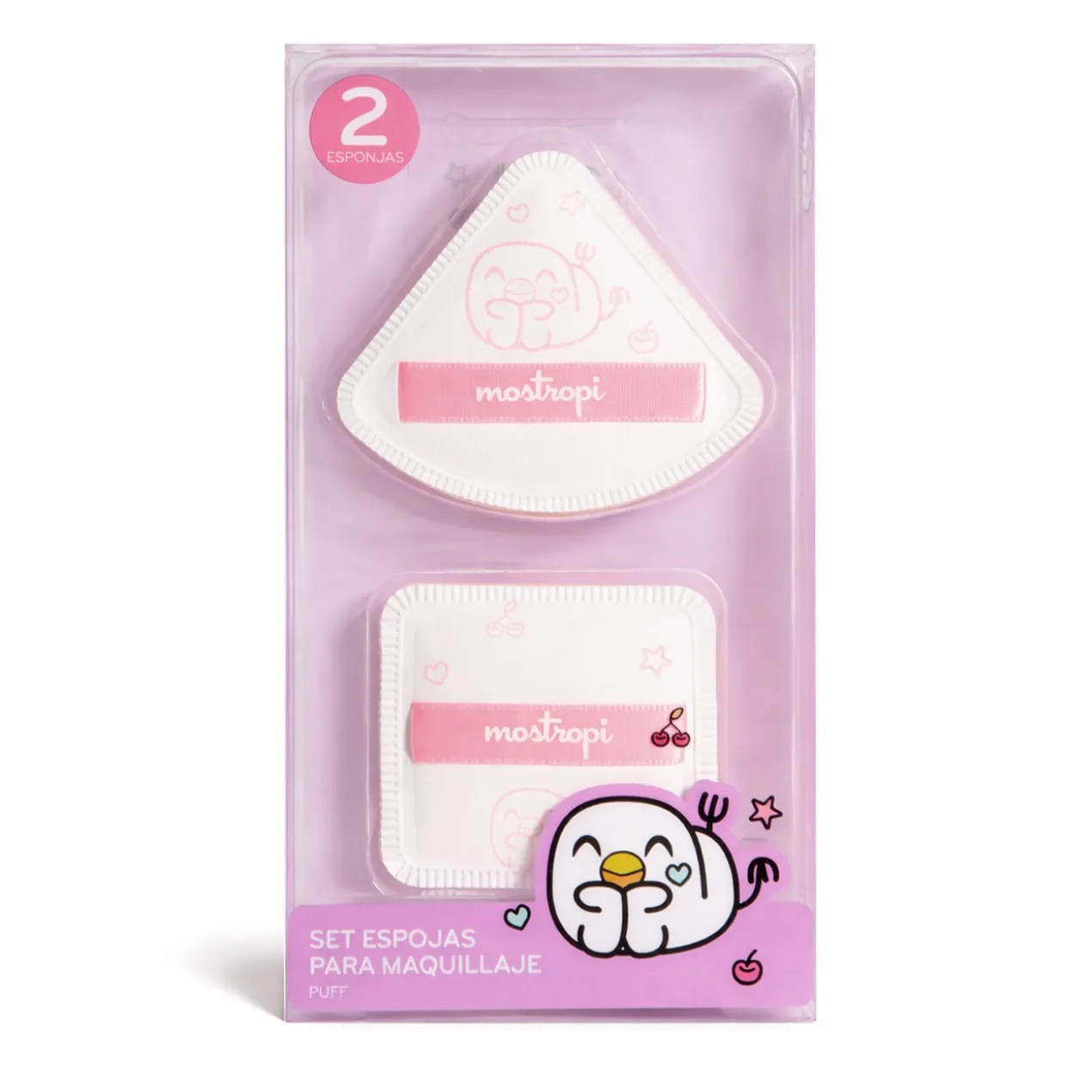 Set 2 Esponjas de Maquilhagem Puff