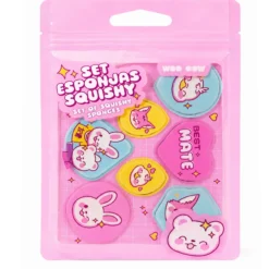 Set Esponjas de Maquilhagem Squishy