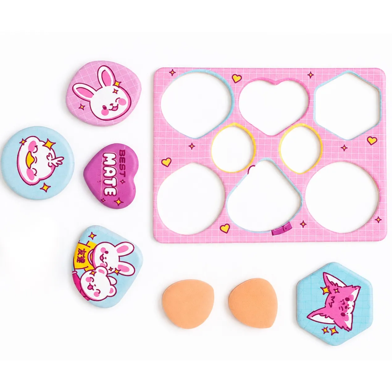 Set Esponjas de Maquilhagem Squishy