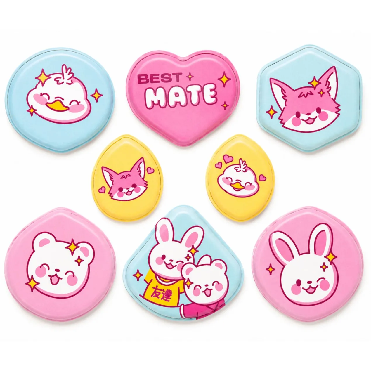 Set Esponjas de Maquilhagem Squishy