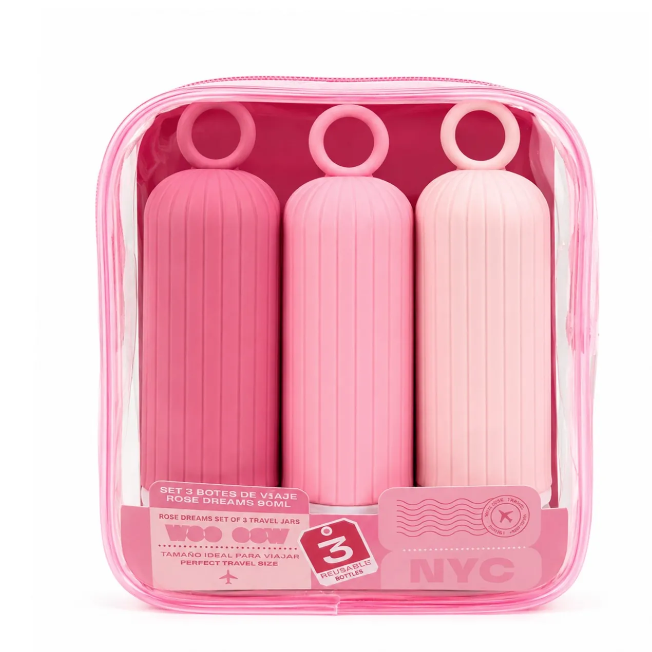 Set 3 Frascos Viagem Rose Dreams 90ML