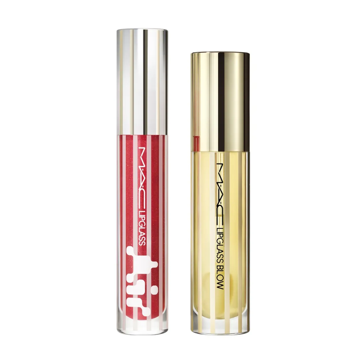 Set Glossy Lips Duo Blowing Air Kisses