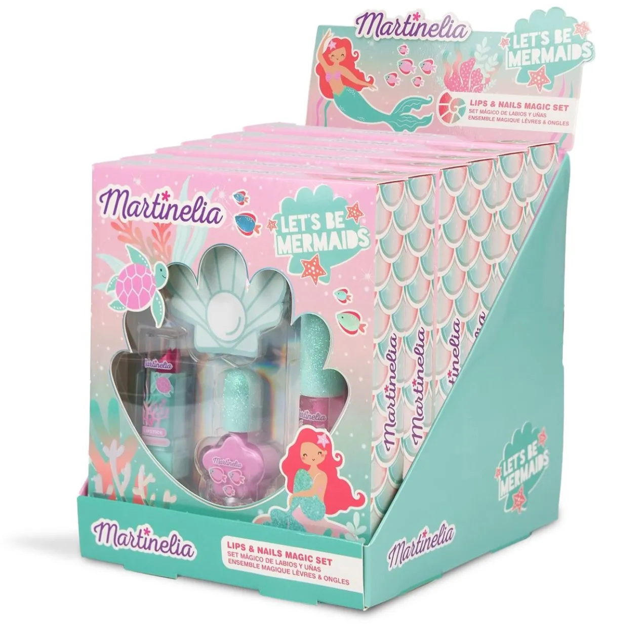 Set Let's Be Mermaids Lip&Nail Magic