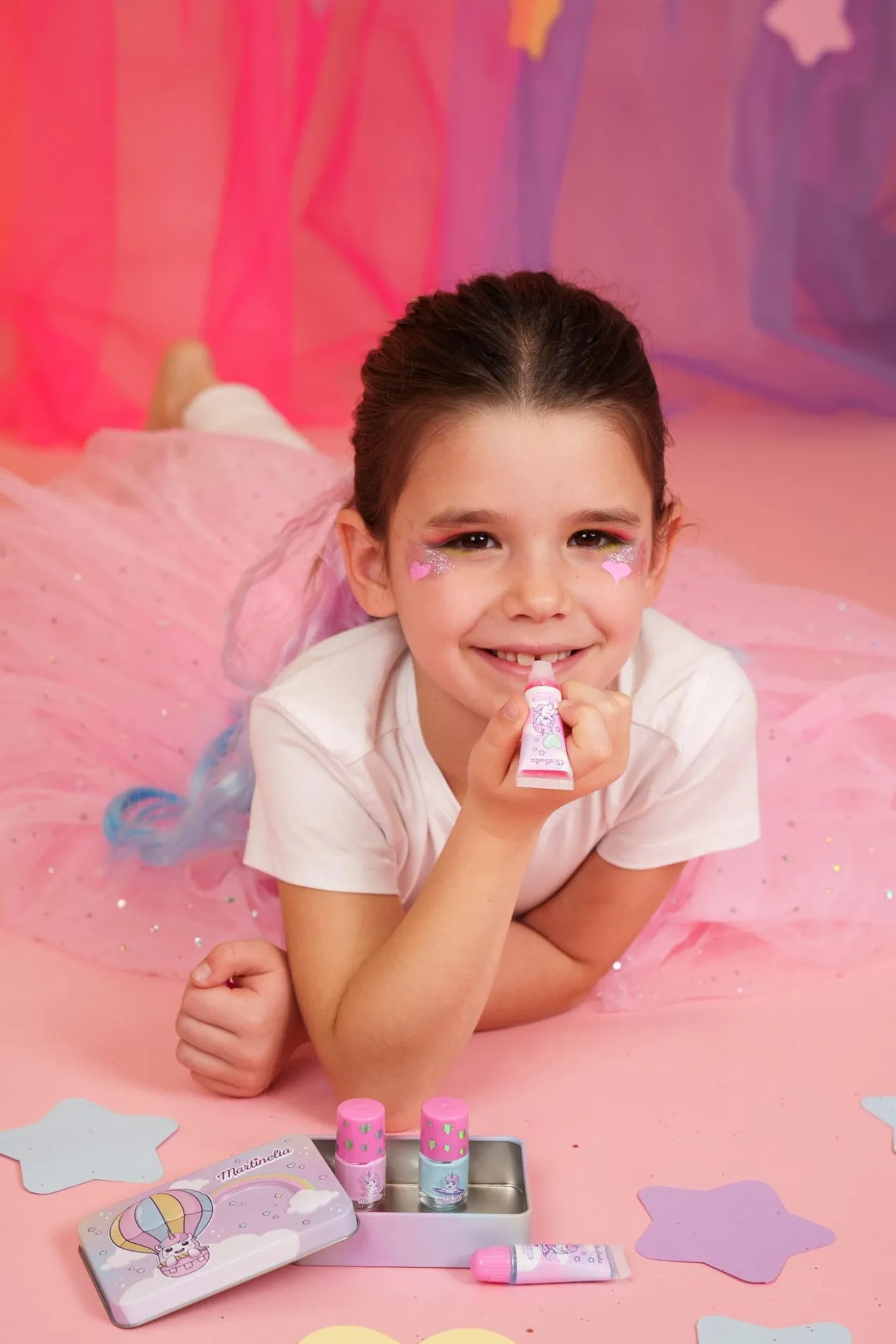 Set Little Unicorn Makeup Case