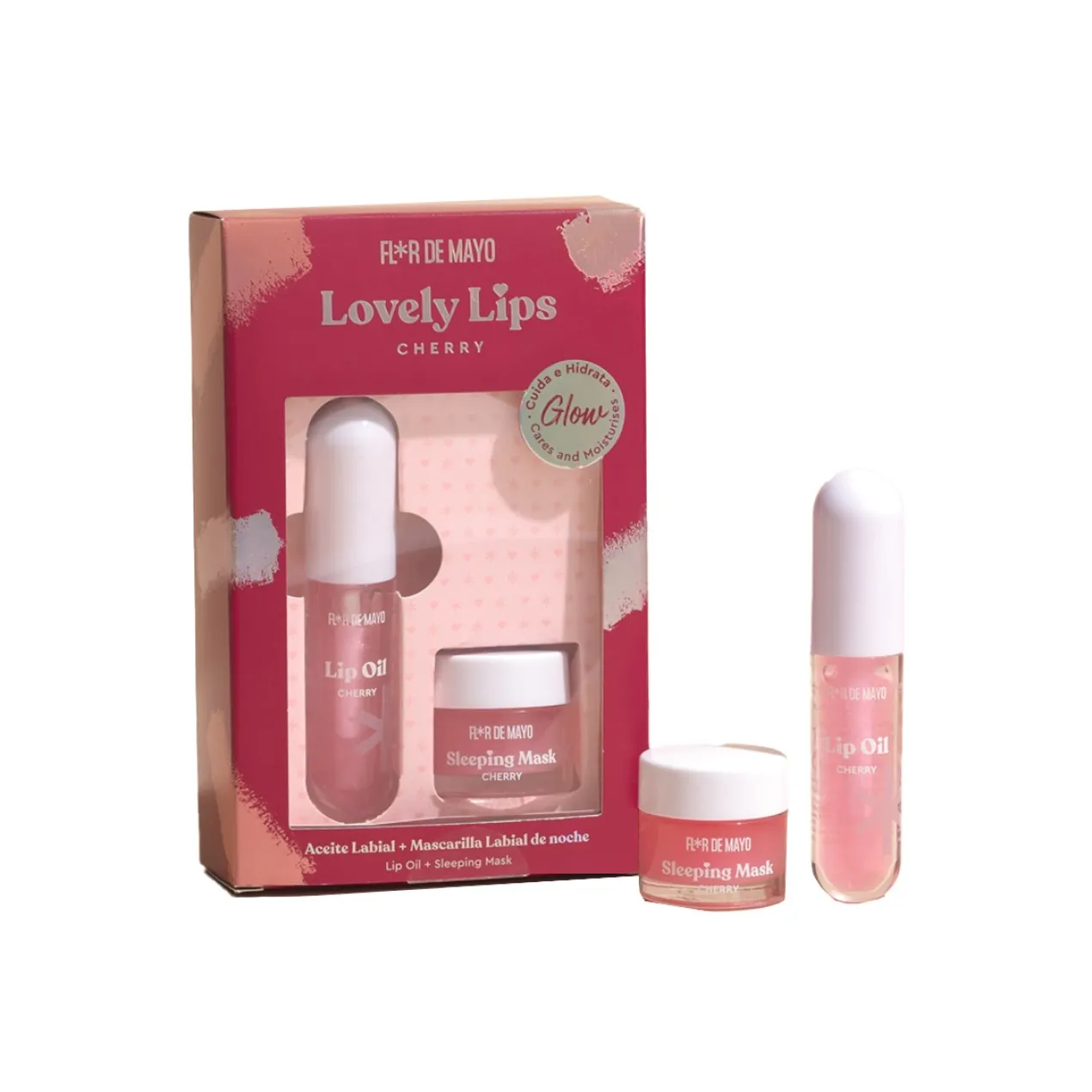 Set Lovely Lips Cherry Glow