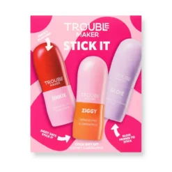 Set Pré-base + Blush + Iluminador Stick It Blush and Highlight Gift