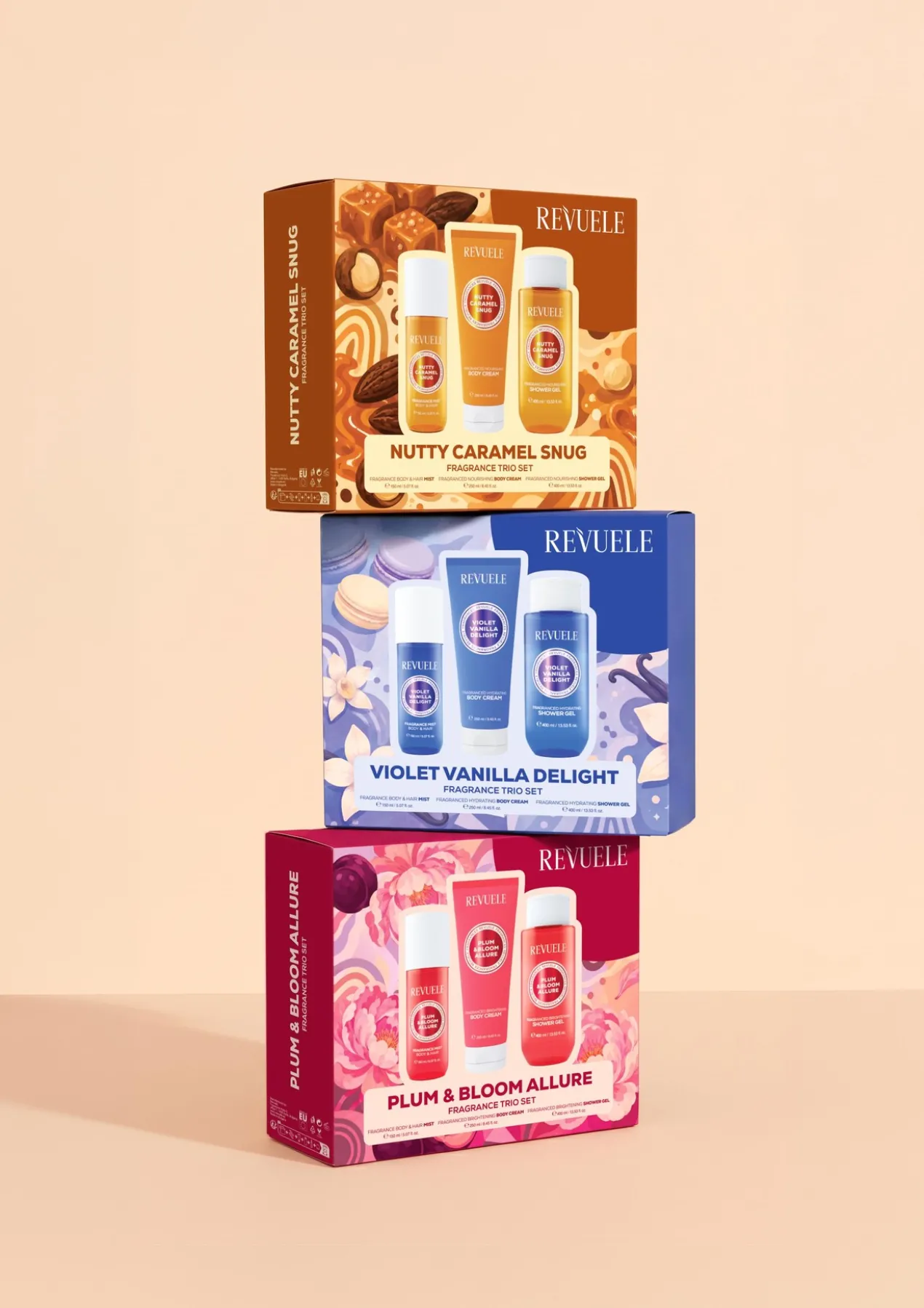 Set Trio Violet Vanilla Delight Fragance