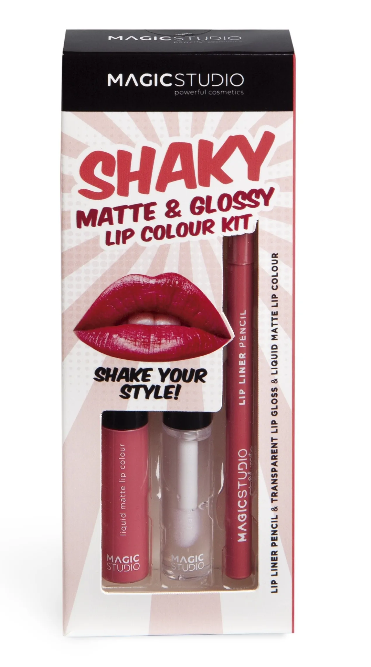 Shaky Matte&Glossy Lip Colour Kit