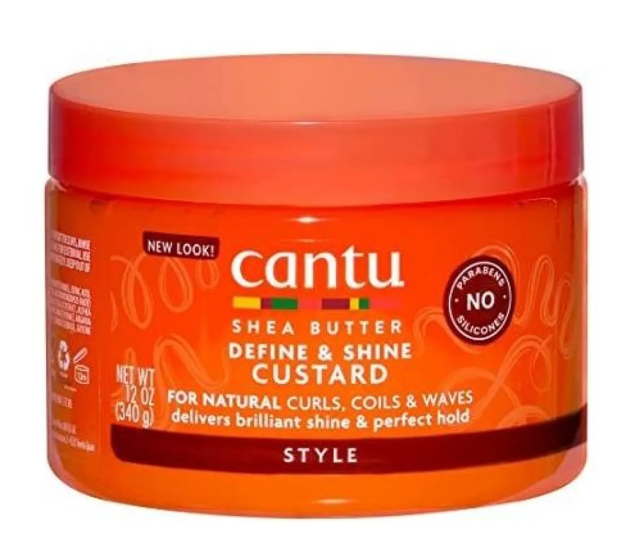 Shea Butter Define And Shine Custard Gel de Definição e Brilho de Caracóis