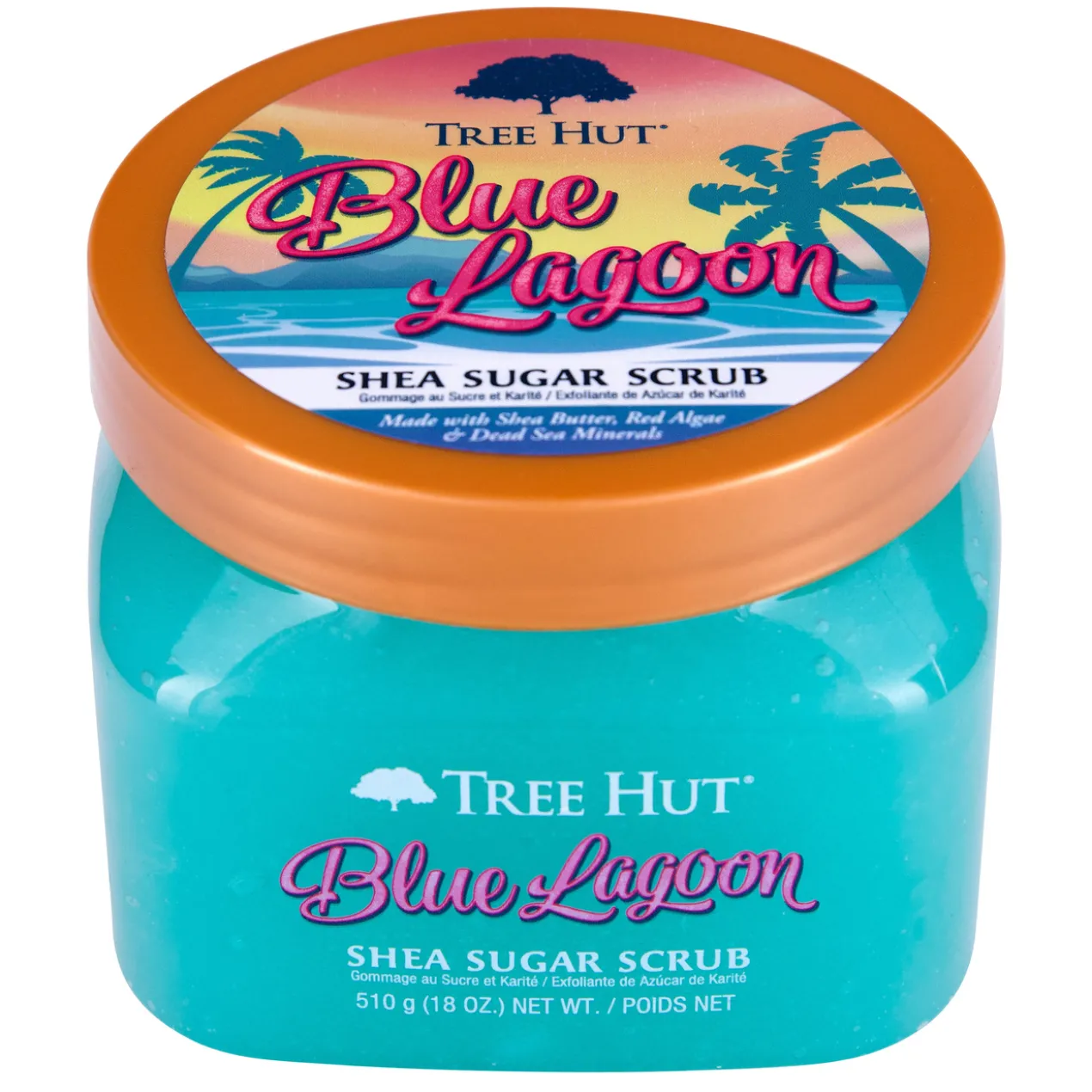 Shea Sugar Scrub Blue Lagoon Esfoliante Corporal