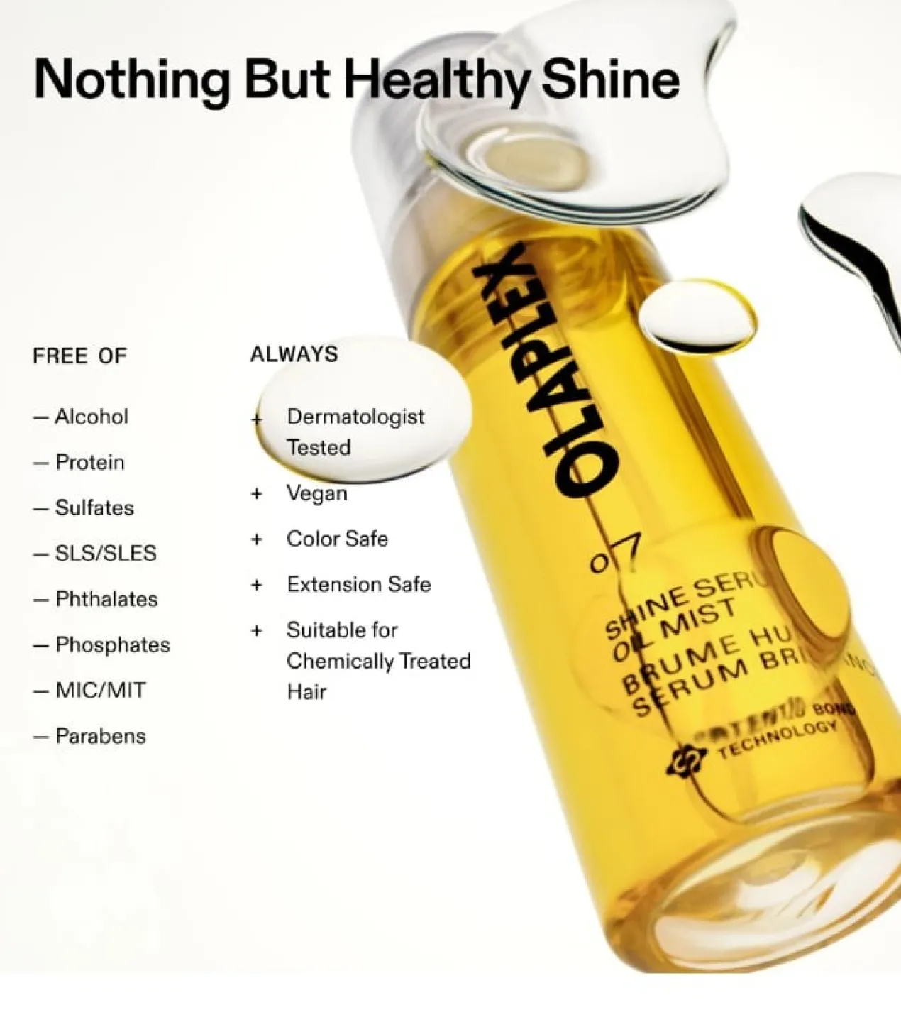 Shine Serum Oil Mist nº 7 Óleo Capilar em Spray