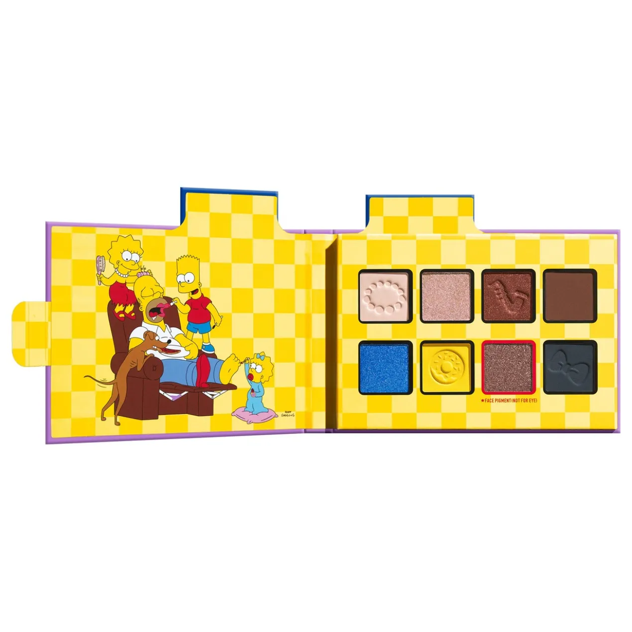 Simpson Family Paleta de Sombras Ultra Pigmentada Edição Limitada