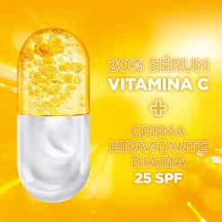 Skin Active Vitamina C Creme Sérum Iluminador Antimanchas