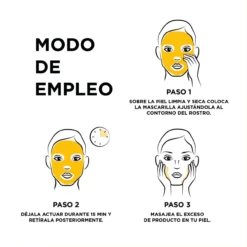 Skin Active Vitamina C Máscara Facial em Tecido