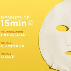 Skin Active Vitamina C Máscara Facial em Tecido