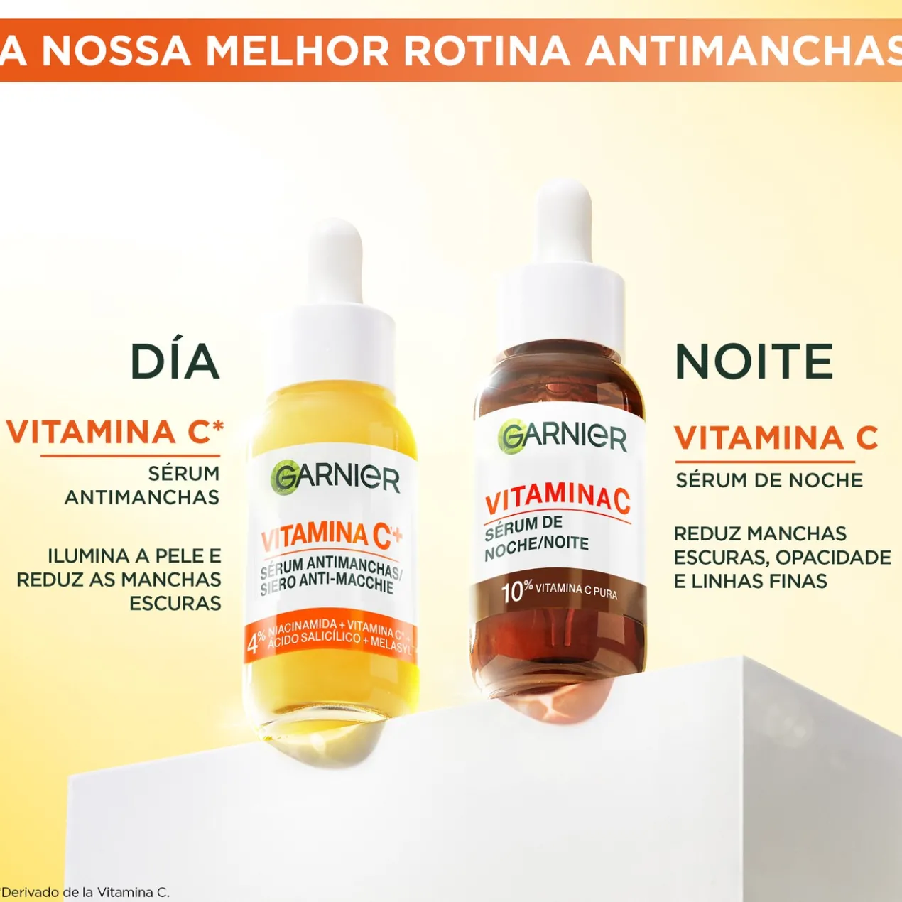 Skin Active Vitamina C Sérum de Noite