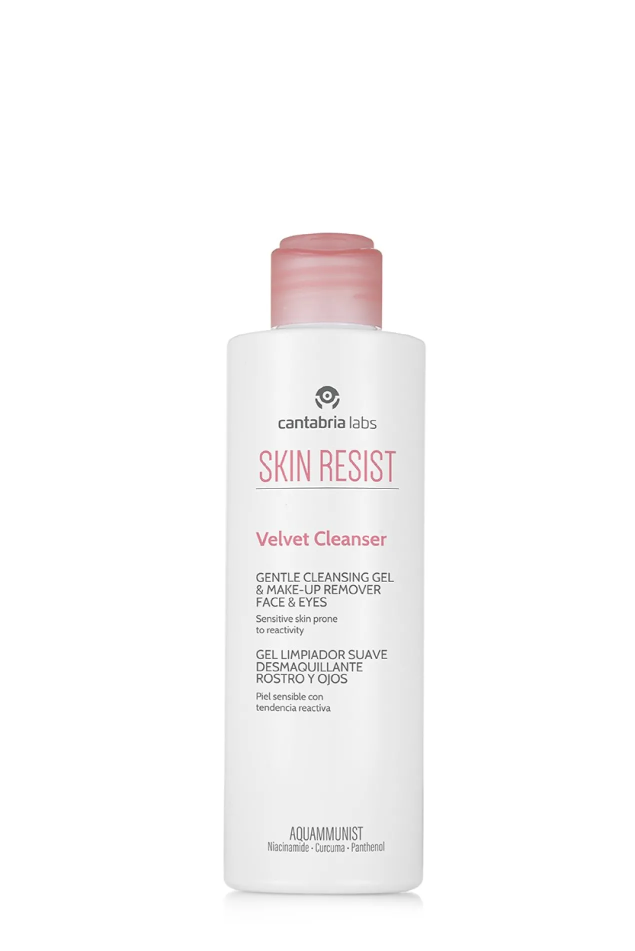 Skin Resist Velvet Cleanser Gel de Limpeza Suave e Desmaquilhante para Rosto e Olhos